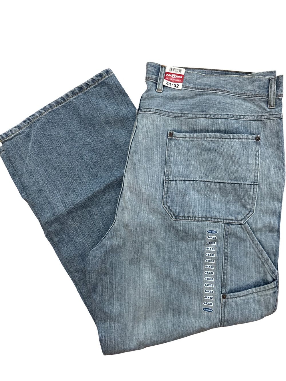 Vintage Deadstock Old Navy Painters Pants Jeans NWTS Size 44x32 Mens Denim